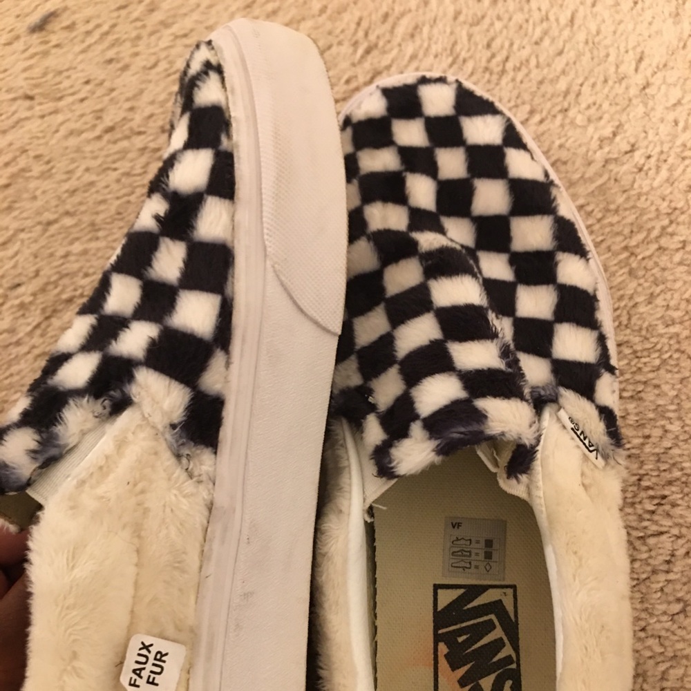 Faux fur Vans